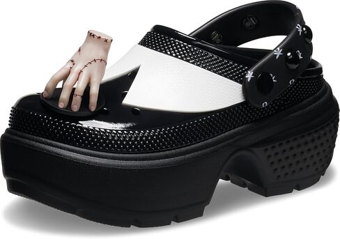 Crocs Unisex-Adult Wednesday Addams Stomp Clog in Saudi Arabia