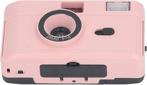 Zyyini 35mm Film Camera, 35mm Reusable Film Camera with Flash, Vintage Film Supports Both Black and White or Colored 35Mm 135 Film, (Black) in Saudi Arabia