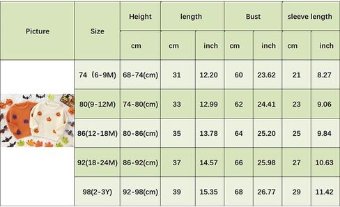 MAYUMMPY Toddler Baby Boy Girl Halloween Sweater Pumpkin Warm Pullover Sweatshirt Knitwear Knitted Fall Winter Clothes in Kuwait