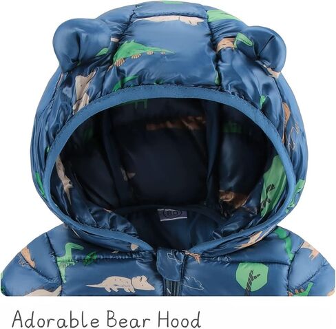 Ohrwurm Baby Ultralight Winter Hooded Jacket Coat Windproof Cute Warm Winter Outwear in Saudi Arabia