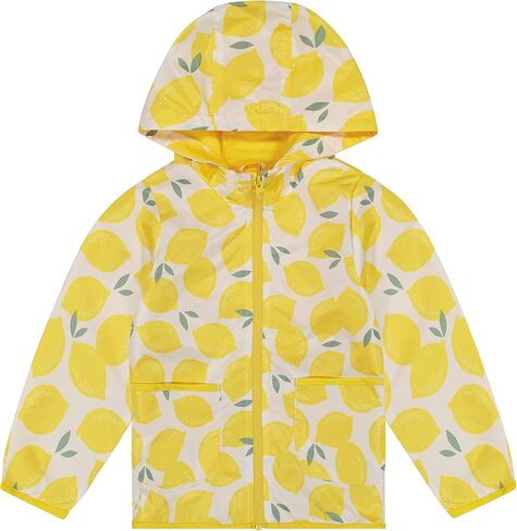 سترة المطر المقاومة للماء مع غطاء للرأس للفتيات الصغيرات من Simple Joys من Carter، مقاس 24 مترًا in Kuwait