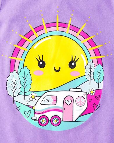 The Children's Place Baby Girls' and Toddler All Holidays Long Sleeve Graphic T-Shirts in Saudi Arabia