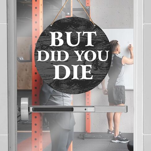 Muktoujaumai Gym Motivation Signs Wall Decor, Home Gym Inspirational Wall Decor Gym Hanging Signs Rustic Decorations for Office, Fitness, Workout Room, The Only Bad Workout Is The One You Didn't Do in Saudi Arabia