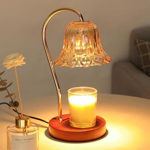 Candle Warmer Lamp, Electric Candle Lamp with Timmer & Dimmer, Candle Lamp Warmer Fit All Jar Candles, Lamp Candle Warmer with 2 Bulbs, Holiday Gifts, Home Decor House Warming Gifts in Saudi Arabia