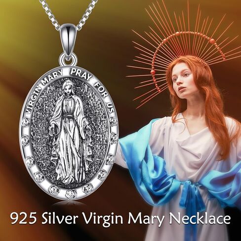 Saint Michael Necklace Sterling Silver Aballone Shell Protection Necklace St Michael Archangel Pendant Jewelry Gift for Men Boy in Saudi Arabia
