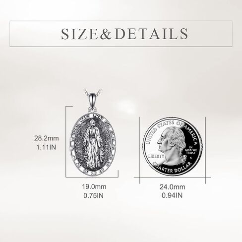 Saint Michael Necklace Sterling Silver Aballone Shell Protection Necklace St Michael Archangel Pendant Jewelry Gift for Men Boy in Saudi Arabia