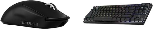 ماوس الألعاب اللاسلكي Logitech G PRO X Superlight 2 DEX Lightspeed، ماوس خفيف الوزن بدرجة احترافية 60 جرام مع 5 أزرار قابلة للبرمجة، شحن USB-C، مستشعر 32 كيلو نقطة لكل بوصة للكمبيوتر الشخصي/Mac - أسود in Saudi Arabia