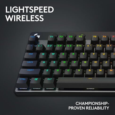 ماوس الألعاب اللاسلكي Logitech G PRO X Superlight 2 DEX Lightspeed، ماوس خفيف الوزن بدرجة احترافية 60 جرام مع 5 أزرار قابلة للبرمجة، شحن USB-C، مستشعر 32 كيلو نقطة لكل بوصة للكمبيوتر الشخصي/Mac - أسود in Saudi Arabia