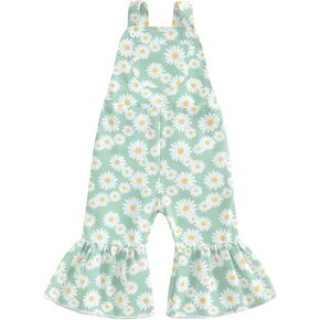 ملابس الخريف للفتيات الصغيرات من ZAXARRA، بذلة سفلية على شكل جرس للفتيات الصغيرات، بذلة ذات ساق واسعة، ملابس خريفية للأطفال البنات in Kuwait