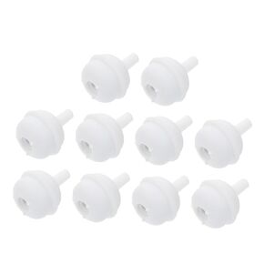 10pcs Feeding Bottle Gravity Hanging Ball Straw Cup Weighted Ball Balls Infant Bottles Stainless Steel Toddler Water Bottle White Baby Accessories