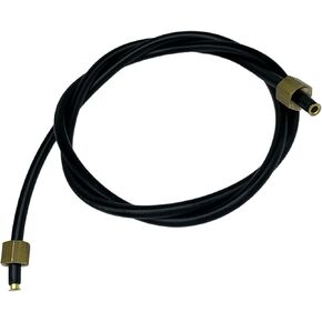 Kit Air Compressor Tube Unloader Hose 40" Compatible With Emglo Jenny 610-1091 Dewalt A12463 Ridgid 17748, Contains Nut & Ferrule With Inserts