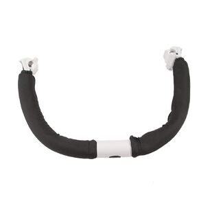 Adjustable Stroller Handle, Bumper Bar, Easily Enter and Exit, Foldable with Handlebar, Humane Design for Leaning Comfortable (Black)