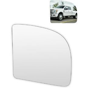 SCITOO Lower Convex Towing Mirror Glass Replacement with Left Driver Right Passenger Side Mirror Lens Compatible with 1999-2016 For Ford F250 F350 F450 F550 Super Duty 2000-2005 For Ford Excursion