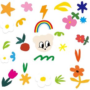 Puppy Window Sticker (6Sheet) Wall or Tile Decals Waterproof, UV Resistant in & Out Door Applications, Kids Room, Play Room Shop Interior Home Art Decor in Saudi Arabia