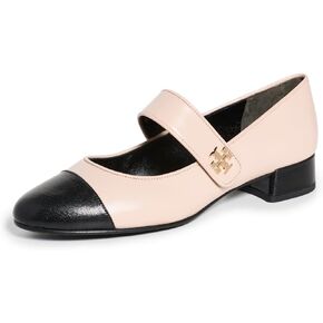 Tory Burch Women's Cap Toe Mary Jane Ballet Heels 25mm