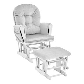 جناح Bebe Mason Glider Rocker مع العثماني والبيج والإسبريسو