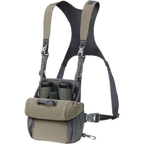 KUIU PRO Bino Harness – Waterproof, Adjustable, One-Hand Lid, Custom Foam Shims, Hydration Rig Compatible Binocular Harness