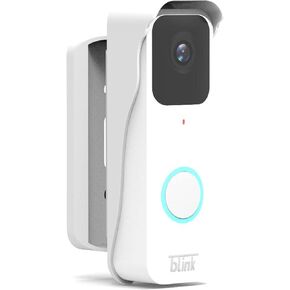 Blink Doorbell Mount, Adjustable Angle Mount Kit (up to 110 Degrees Tilt) for Blink Video Doorbell, Wide Viewing Range Left/Right Adjustable Blink Corner Mount with Mounting Cover (Black)