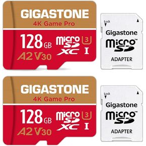 [5-Yrs Free Data Recovery] GIGASTONE 1TB Micro SD Card, 4K Game Pro MAX, MicroSDXC Memory Card for Nintendo-Switch, GoPro, Action Camera, DJI, UHD Video, R/W up to 150/140 MB/s, UHS-I U3 A2 V30 C10