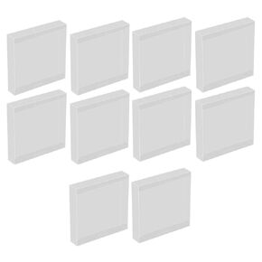 Haosie 10PCS Game Card Cartridge Case, Protective Game Card Case, Transparent Dustproof Cover, Storage Holder Compatible with Game Boy Advance GBA Color(5 x 0.98 x 5in)