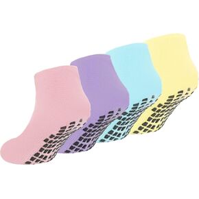 Toddler and Baby, Grip Cushioned Socks Non Slip Anti Skid Socks for Infants Kids Boys and Girls in Kuwait