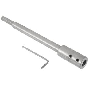 7 Inch Forstner Bit Extension for Adding Over 5-3/4 inches of Drilling Depth to Your 3/8" Round Forstner Bit, Suitable for Process Wooden Furniture,Timber etc