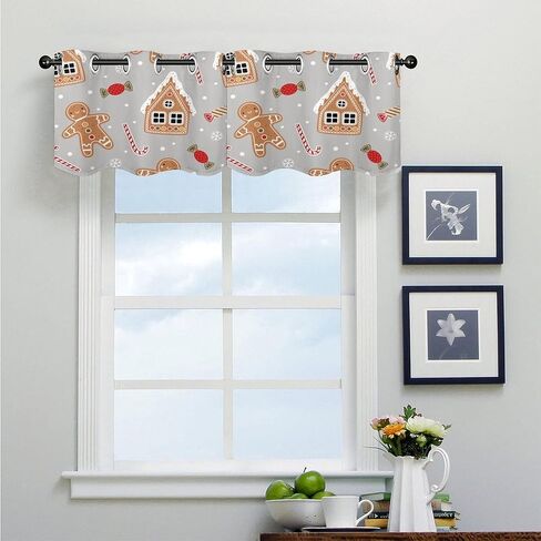 2Panels Bumblebee Yellow Curtains Valances Short Window Wings Flower Valance Curtains Decorative Grommet for Kitchen Windows LivingRoom Bedroom Bathroom 52" W X 18" L… in Saudi Arabia