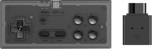 8Bitdo N30 2.4G Wireless Gamepad for Original NES (Transparent Edition) in Saudi Arabia