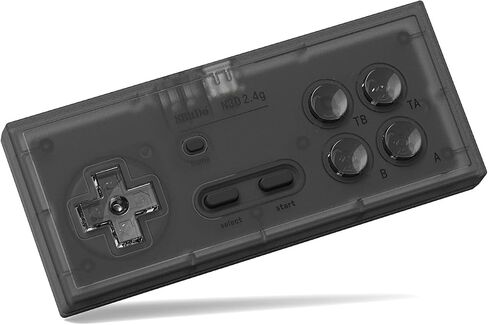 8Bitdo N30 2.4G Wireless Gamepad for Original NES (Transparent Edition) in Saudi Arabia