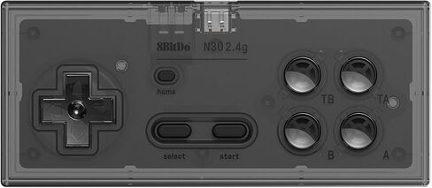 8Bitdo N30 2.4G Wireless Gamepad for Original NES (Transparent Edition) in Saudi Arabia