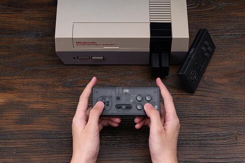 8Bitdo N30 2.4G Wireless Gamepad for Original NES (Transparent Edition) in Saudi Arabia