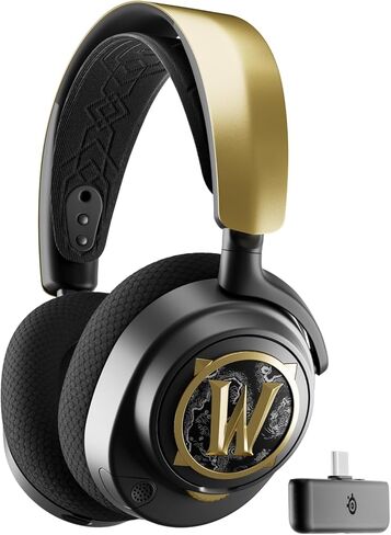 SteelSeries Arctis Nova 7 Wireless Multi-Platform Gaming Headset — World of Warcraft Edition — Free in-Game Items — 2.4GHz + Mixable Bluetooth — 38H USB-C Battery — PlayStation, PC, Switch in Saudi Arabia