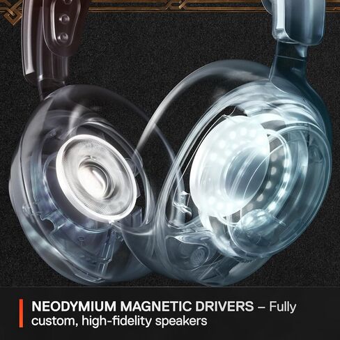 SteelSeries Arctis Nova 7 Wireless Multi-Platform Gaming Headset — World of Warcraft Edition — Free in-Game Items — 2.4GHz + Mixable Bluetooth — 38H USB-C Battery — PlayStation, PC, Switch in Saudi Arabia