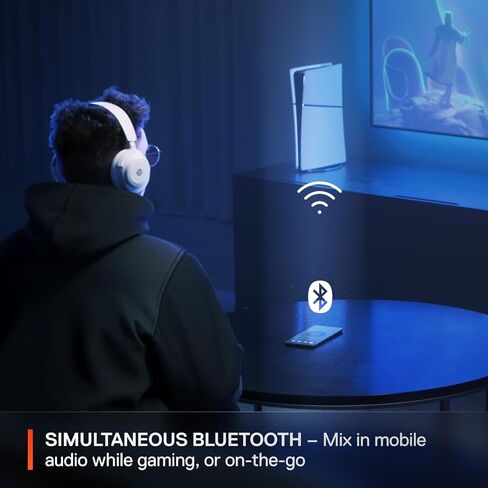 SteelSeries Arctis Nova 7 Wireless Multi-Platform Gaming Headset — World of Warcraft Edition — Free in-Game Items — 2.4GHz + Mixable Bluetooth — 38H USB-C Battery — PlayStation, PC, Switch in Saudi Arabia