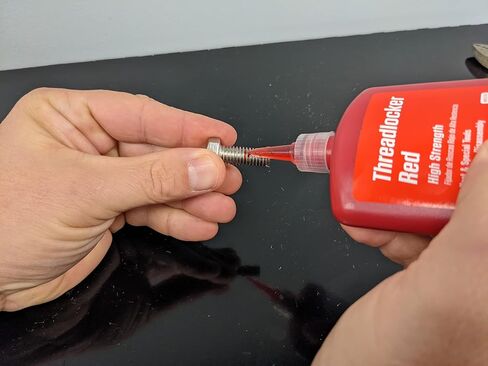 Permatex 27100-12PK High Strength Threadlocker Red, 6 ml (Pack of 12) in Saudi Arabia
