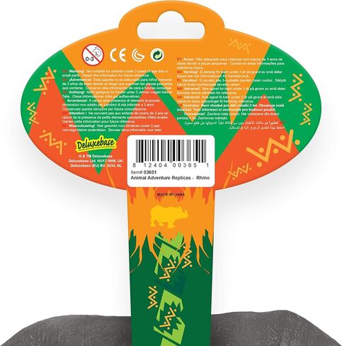 Zebra Toy Animal Adventure Replica Figure by Deluxebase. These Large Sized Zebra Animal Figures are The Ideal Safari Animal Toys for Kids. in Kuwait