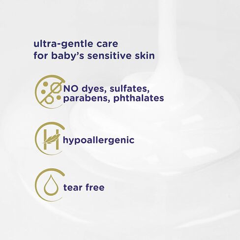 غسول وشامبو للأطفال من بيبي دوف من الطرف إلى أصابع القدم لبشرة الطفل الحساسة، مرطب غني، لا يسبب الدموع ولا يسبب الحساسية، 13 أونصة in Kuwait