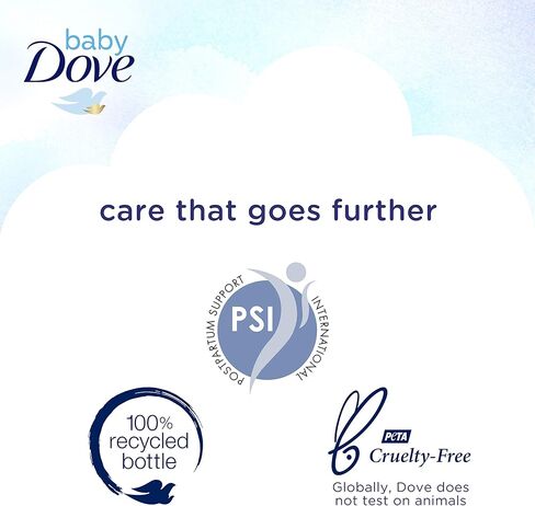 غسول وشامبو للأطفال من بيبي دوف من الطرف إلى أصابع القدم لبشرة الطفل الحساسة، مرطب غني، لا يسبب الدموع ولا يسبب الحساسية، 13 أونصة in Kuwait