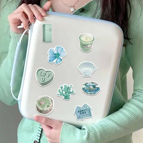 Aesthetic Stickers for Kindle,Laptop Computer,Phone, Scrapbook, Water Bottle, Aesthetic Vsco Stickers… in Saudi Arabia