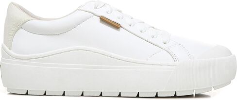 Dr. Scholl's Womens Time Off Sneaker White Smooth 9 W in Saudi Arabia
