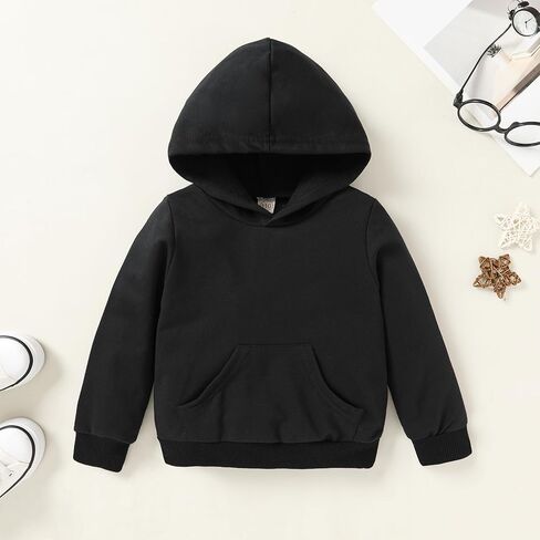 Happy Town Baby Fall Outfits for Girl Boy Long Sleeve Hoodie Top and Long Sweatpants Set Toddler Sweatsuit in Kuwait