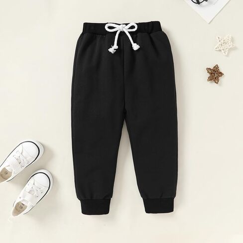 Happy Town Baby Fall Outfits for Girl Boy Long Sleeve Hoodie Top and Long Sweatpants Set Toddler Sweatsuit in Kuwait