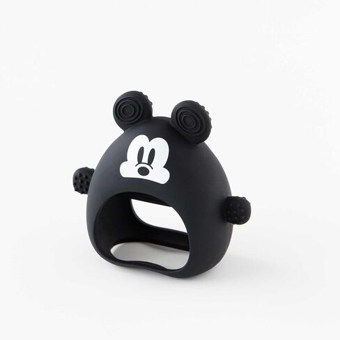 Bumkins Disney Baby Silicone Undroppable Teething Mitt, Freezer Toy Teether Keys, Soft Flexible Platinum Silicone Pacifier to Chew, Cool Teether Gum Relief, Essential Babies 3 Months, Winnie The Pooh in Kuwait