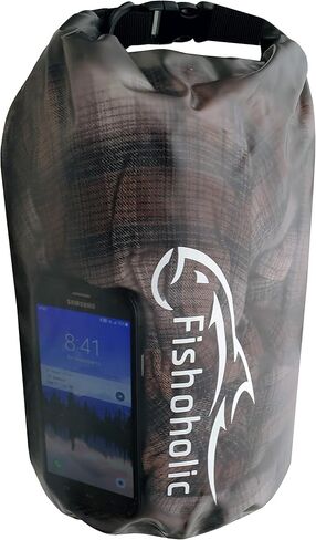 Fishoholic Dry Bag - Waterproof Gear Bags - Fail-Safe Snap - Made Tough & Durable for Kayaking Boating Fishing Hiking Camping Paddle Board & Tailgaiting in Saudi Arabia