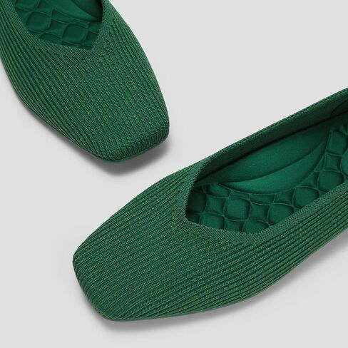 VIVAIA Margot Walker Women's Lightweight Square Toe V Cut Flats Slip on Washable Casual Flats in Saudi Arabia