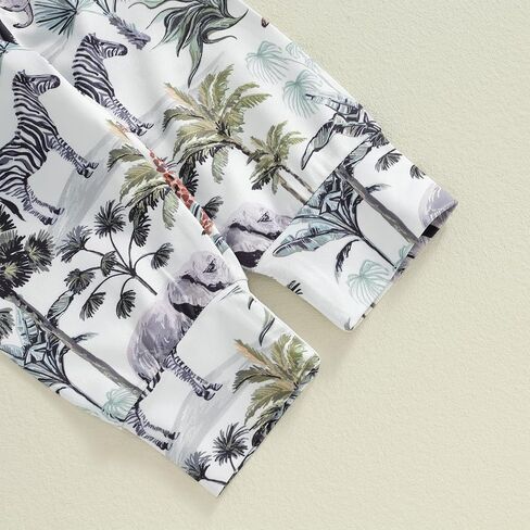 Newborn Infant Baby Boy Outfit Little Brother Romper Infant Letter Print Dinosaur Clothes Drawstring Pants Hat in Kuwait