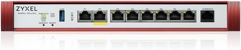 Zyxel ZyWALL USG Flex 700H Hardware Only - High Speed Cyber Security Firewall | Multi-Gig 2.5G 10G 2X PoE+ | VPN | Business Class Recommended up to 500 Users | Nebula Cloud [USGFLEX700H] in Saudi Arabia