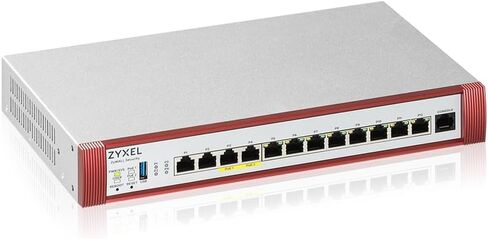 Zyxel ZyWALL USG Flex 700H Hardware Only - High Speed Cyber Security Firewall | Multi-Gig 2.5G 10G 2X PoE+ | VPN | Business Class Recommended up to 500 Users | Nebula Cloud [USGFLEX700H] in Saudi Arabia