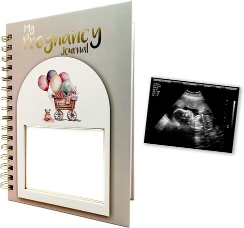 Pregnancy Journal Memory Book - 82 Pages Hardcover Pregnancy Book, Pregnancy Planner, Pregnancy Journals for First Time Moms, Baby Memory Book, Mom Book Diary, Ultrasound Baby Book Memory (Bear) in Saudi Arabia