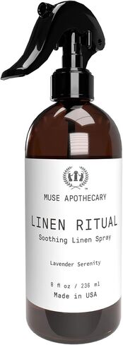 Muse Bath Apothecary Pillow Ritual - Aromatic, Calming and Relaxing Pillow Mist, Linen and Fabric Spray - Infused with Natural Aromatherapy Essential Oils - 8 oz, Fresh Snow in Saudi Arabia